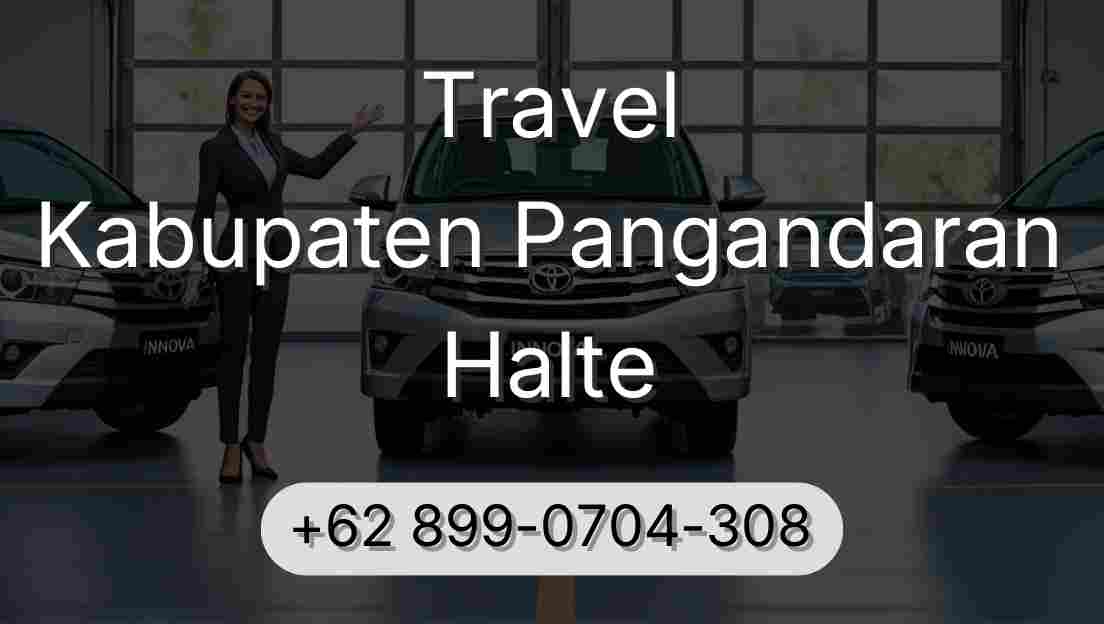 Travel Kabupaten Pangandaran Halte