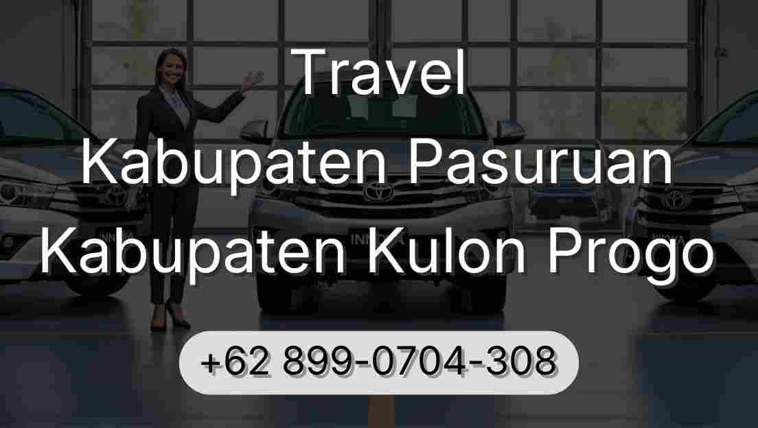 Travel Kabupaten Pasuruan Kabupaten Kulon Progo