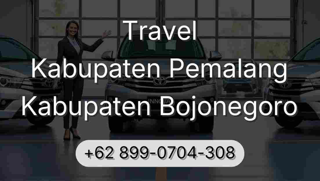 Travel Kabupaten Pemalang Kabupaten Bojonegoro