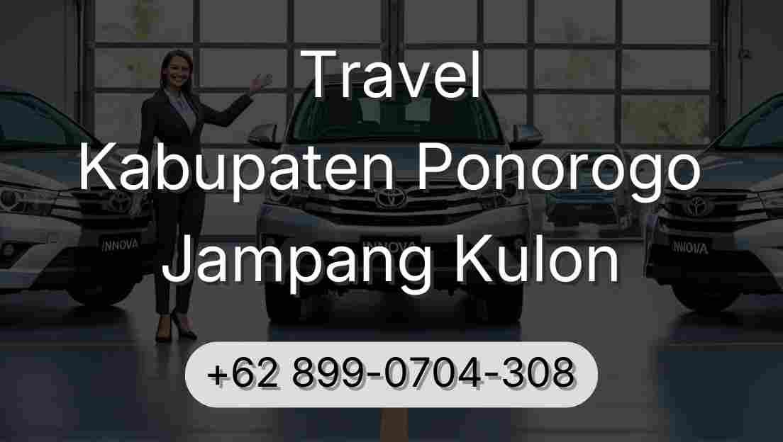Travel Kabupaten Ponorogo Jampang Kulon