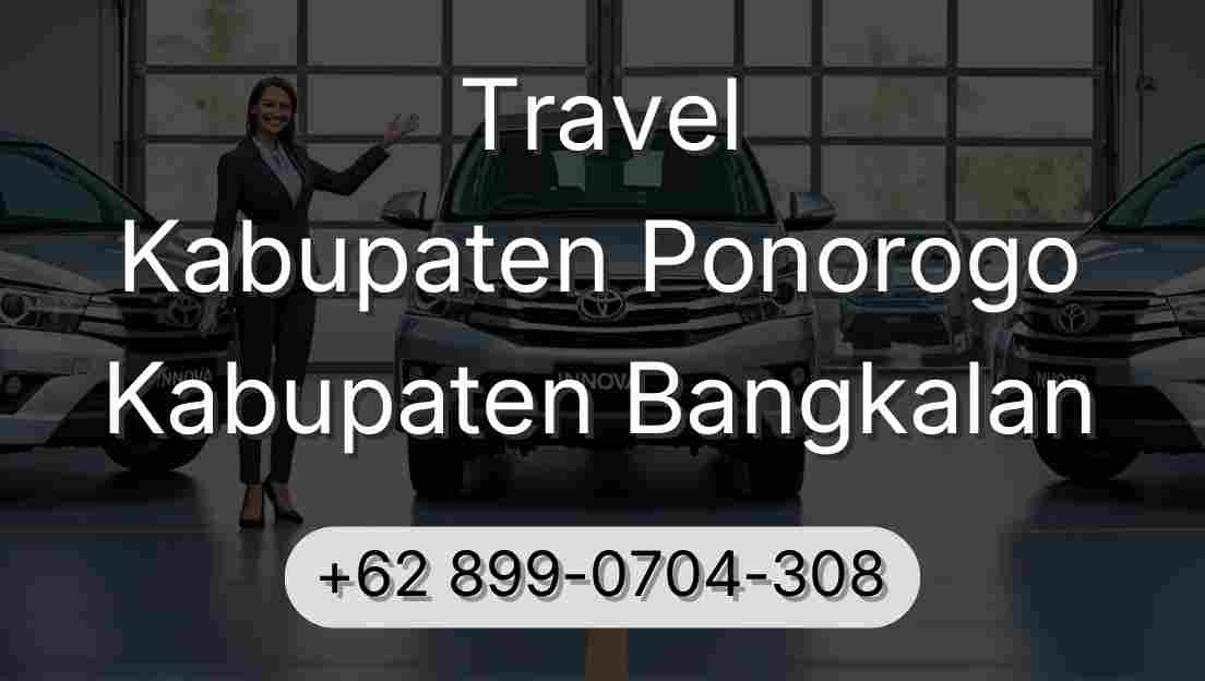 Travel Kabupaten Ponorogo Kabupaten Bangkalan