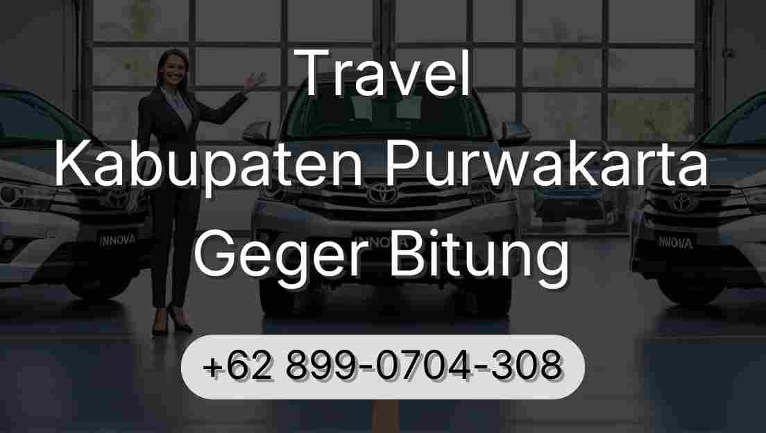 Travel Kabupaten Purwakarta Geger Bitung