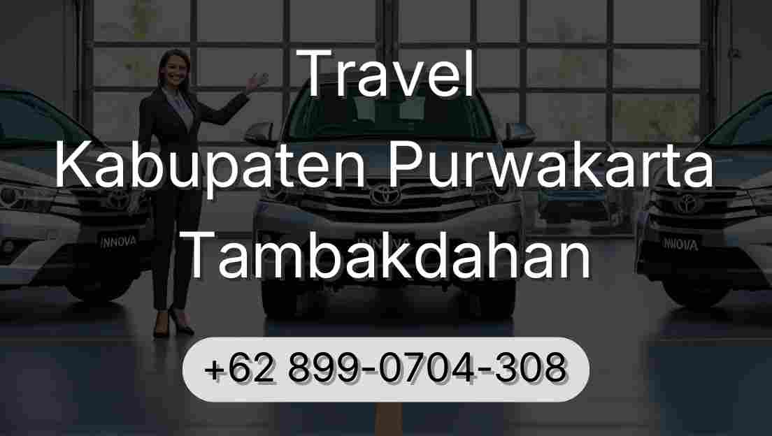 Travel Kabupaten Purwakarta Tambakdahan