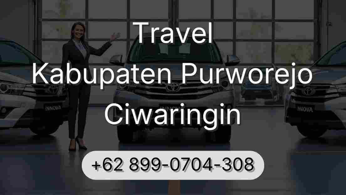 Travel Kabupaten Purworejo Ciwaringin