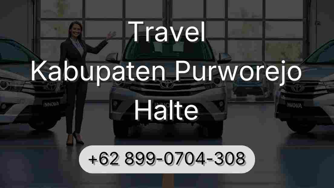 Travel Kabupaten Purworejo Halte