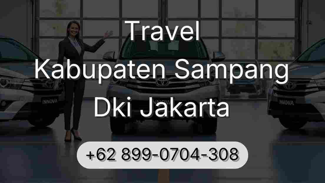 Travel Kabupaten Sampang Dki Jakarta