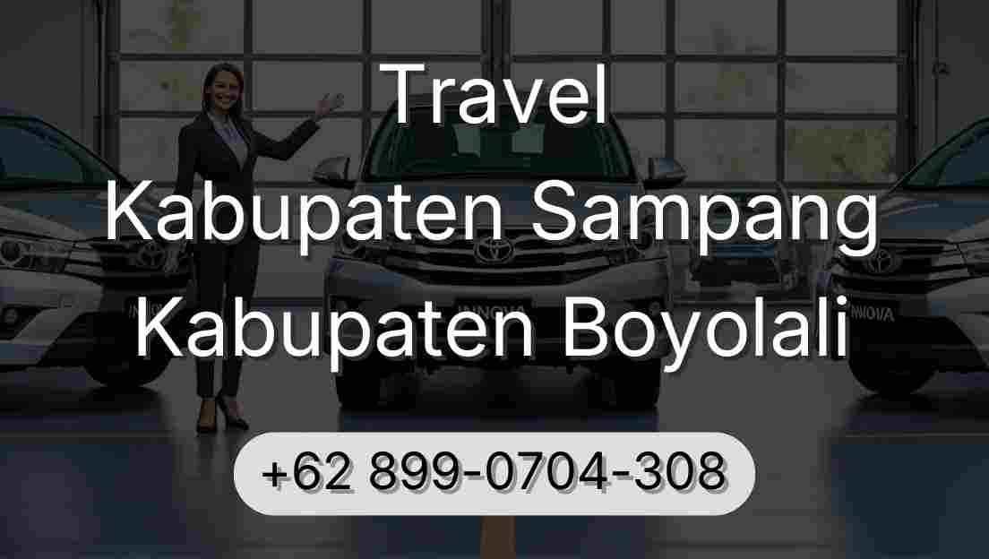 Travel Kabupaten Sampang Kabupaten Boyolali