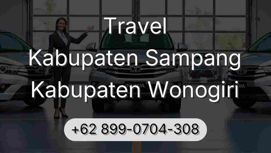 Travel Kabupaten Sampang Kabupaten Wonogiri