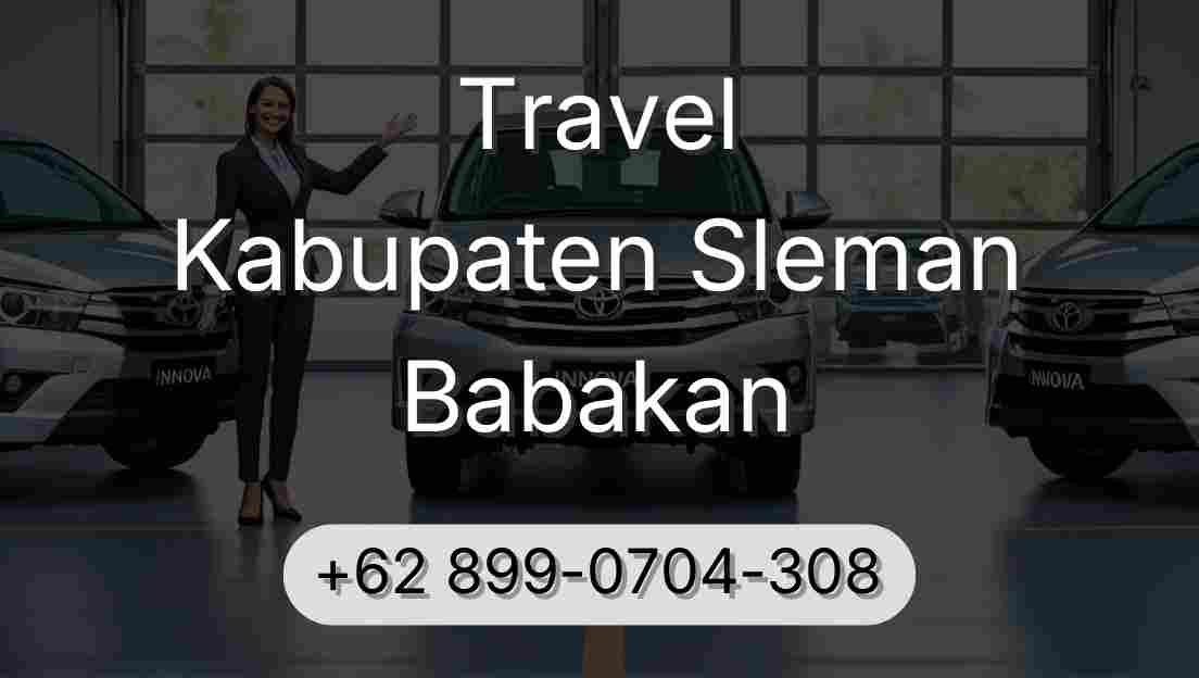 Travel Kabupaten Sleman Babakan