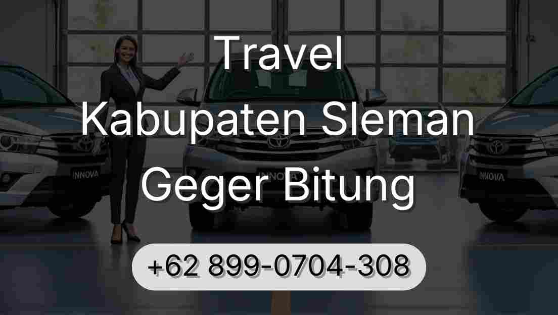 Travel Kabupaten Sleman Geger Bitung