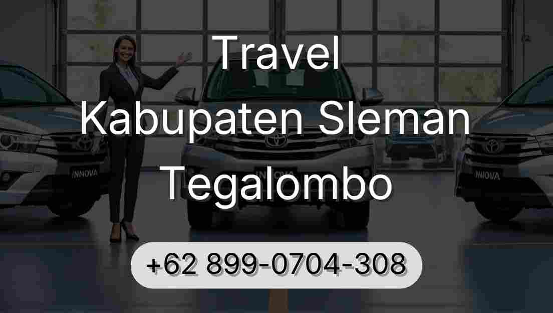 Travel Kabupaten Sleman Tegalombo