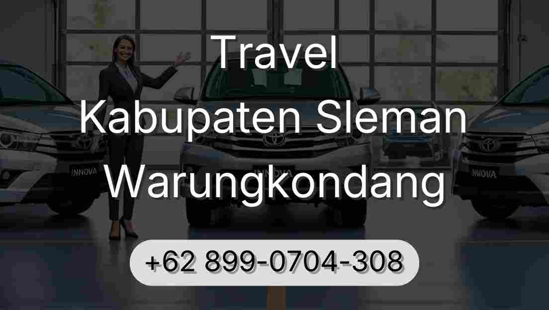 Travel Kabupaten Sleman Warungkondang