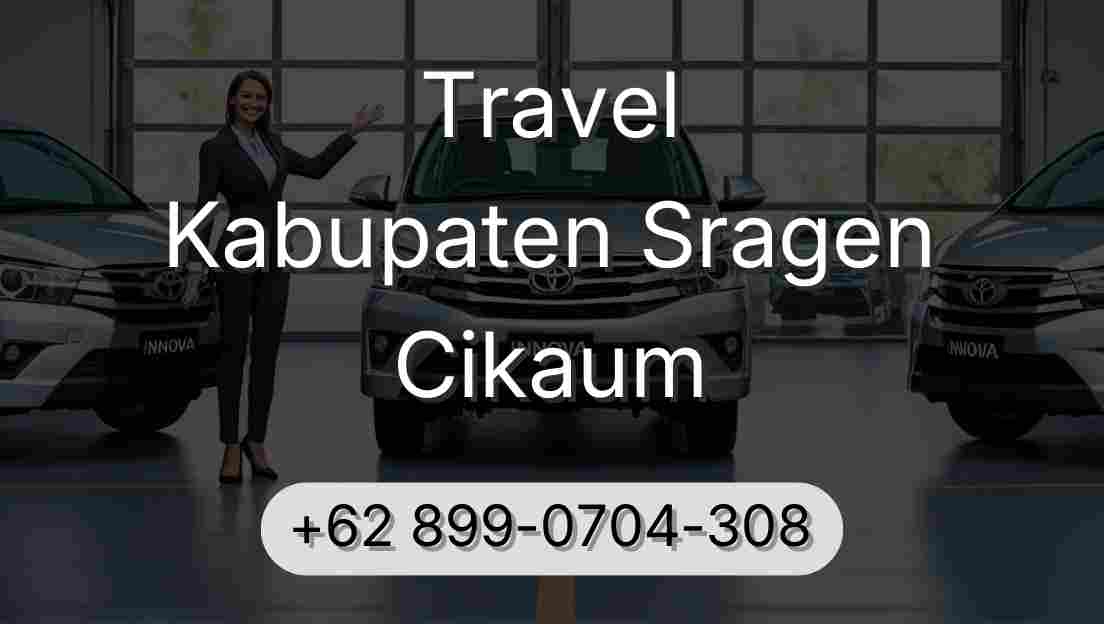 Travel Kabupaten Sragen Cikaum
