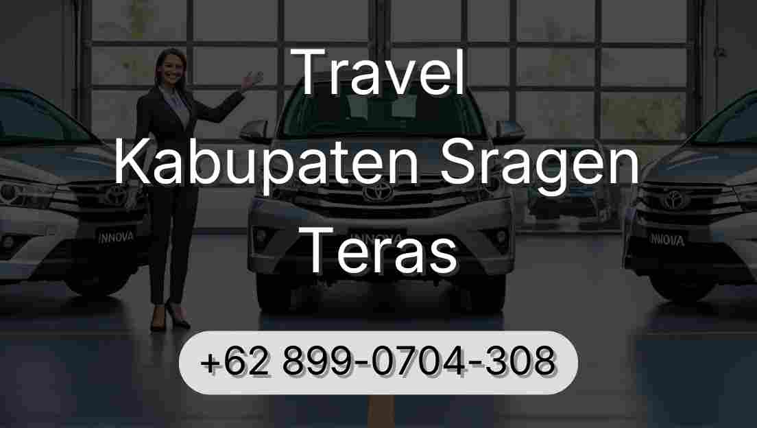 Travel Kabupaten Sragen Teras