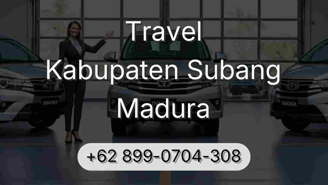 Travel Kabupaten Subang Madura