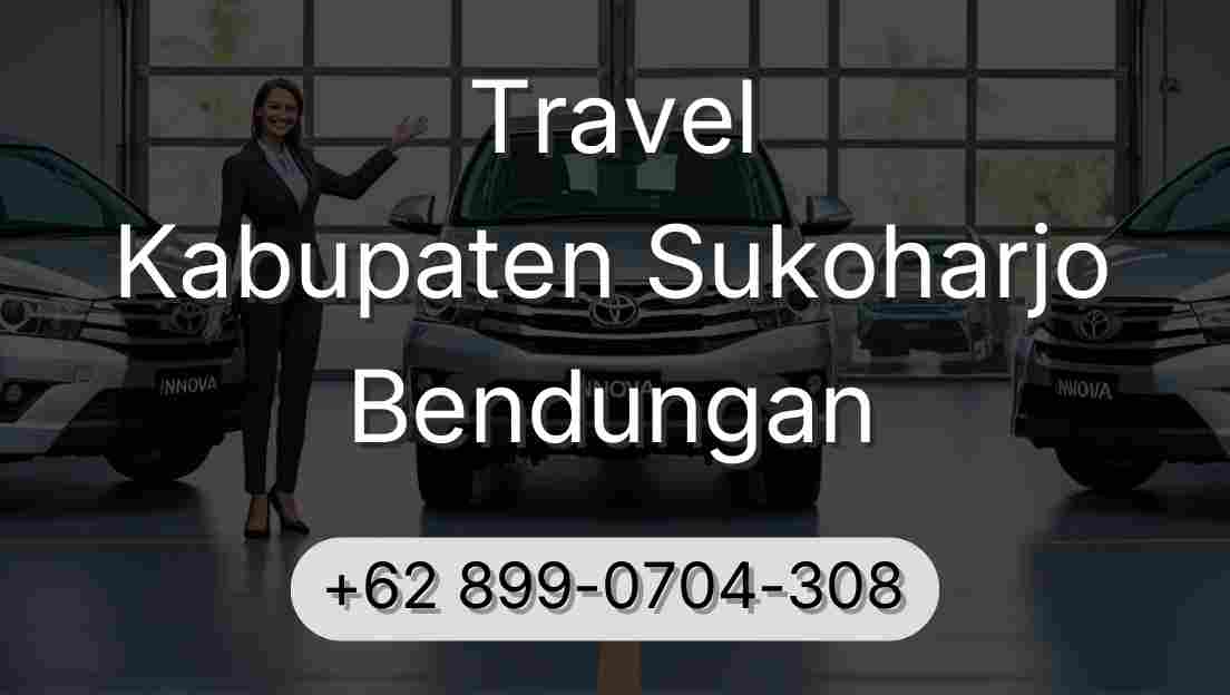 Travel Kabupaten Sukoharjo Bendungan