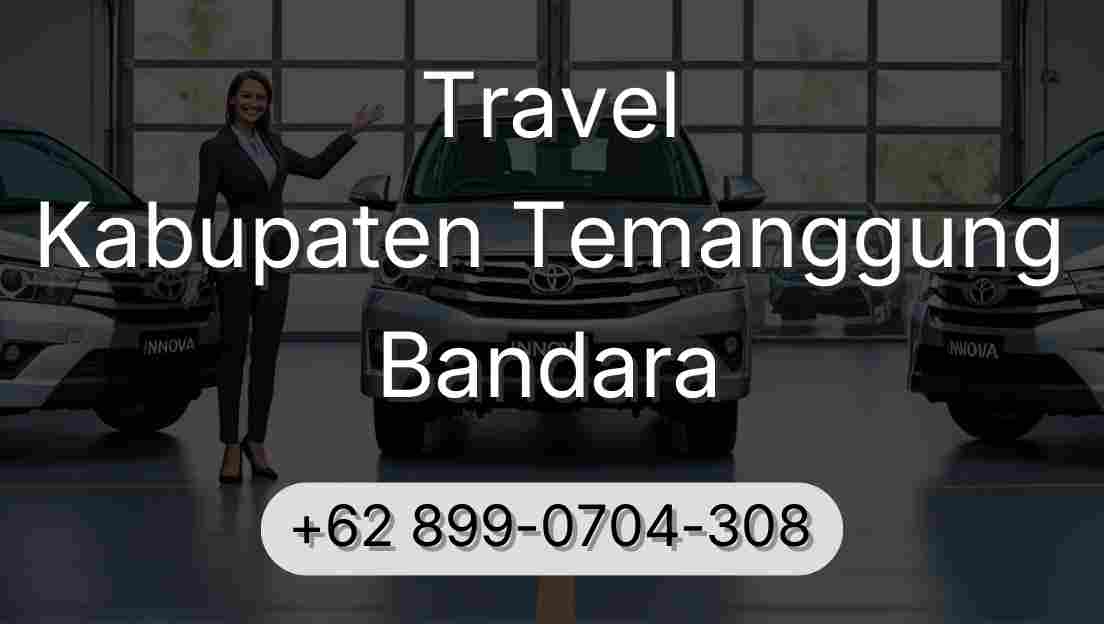Travel Kabupaten Temanggung Bandara