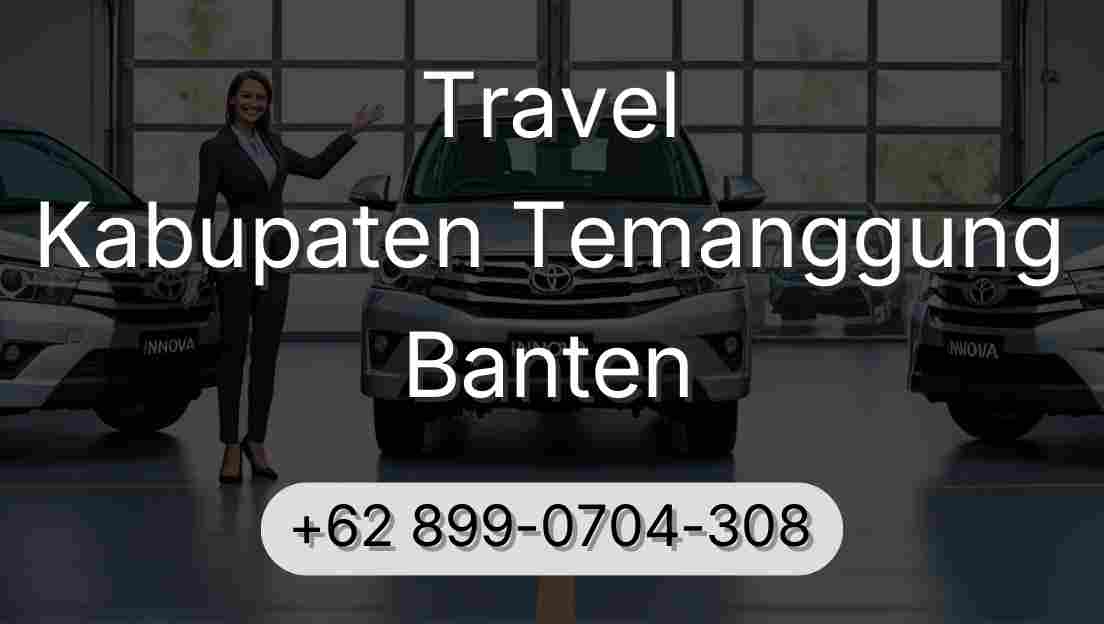 Travel Kabupaten Temanggung Banten