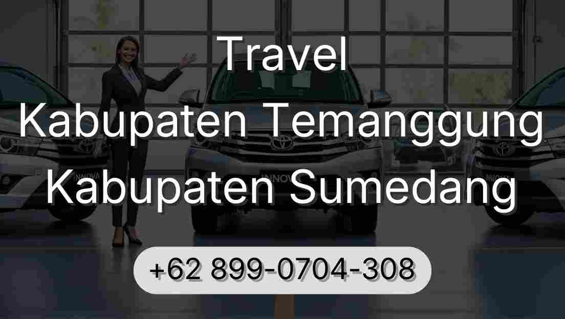 Travel Kabupaten Temanggung Kabupaten Sumedang