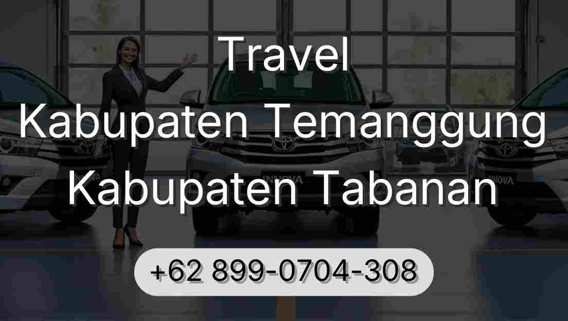 Travel Kabupaten Temanggung Kabupaten Tabanan