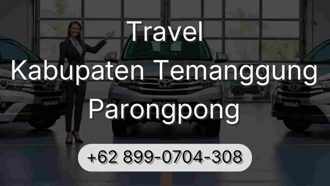 Travel Kabupaten Temanggung Parongpong