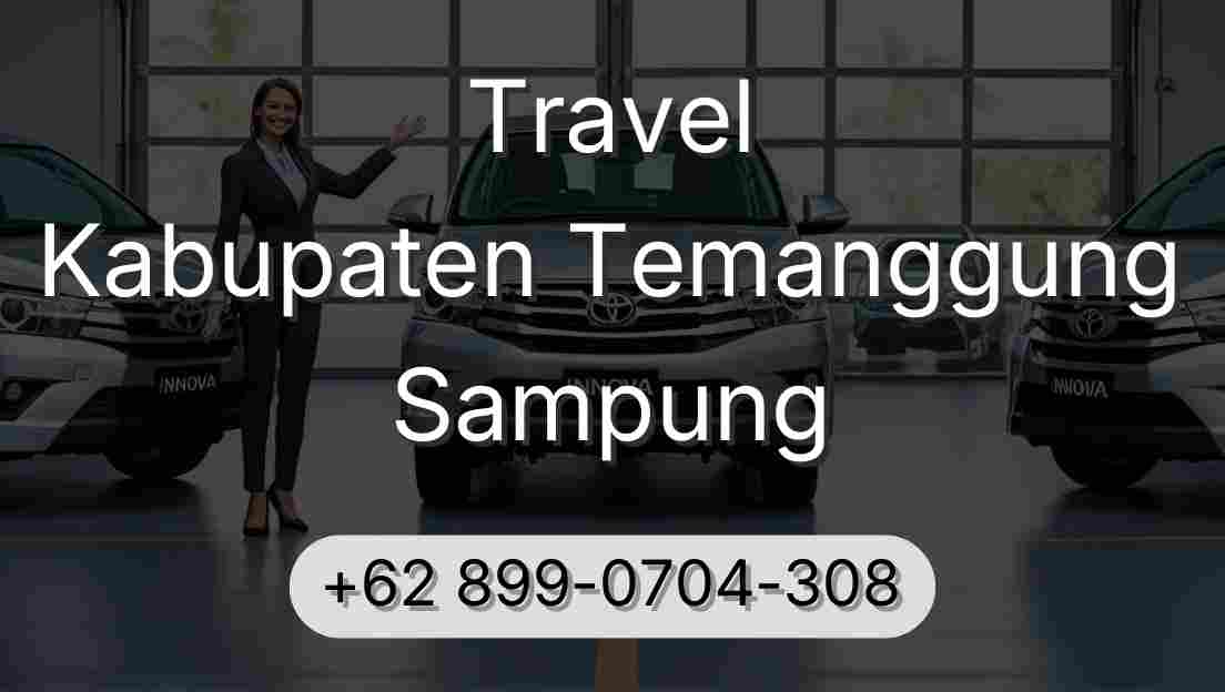 Travel Kabupaten Temanggung Sampung