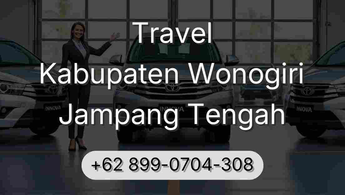 Travel Kabupaten Wonogiri Jampang Tengah