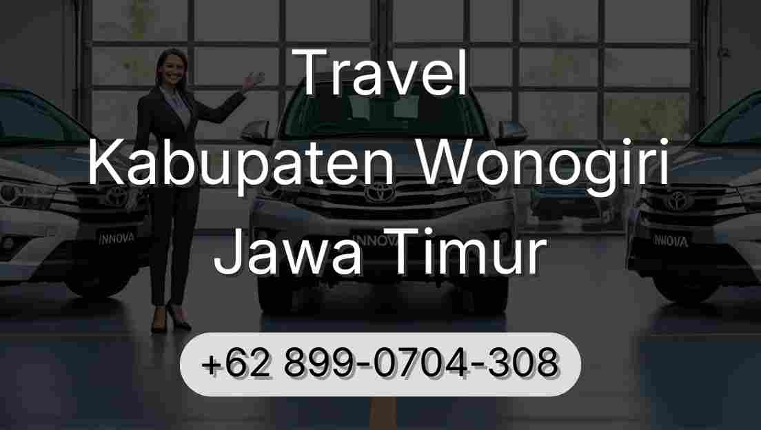 Travel Kabupaten Wonogiri Jawa Timur