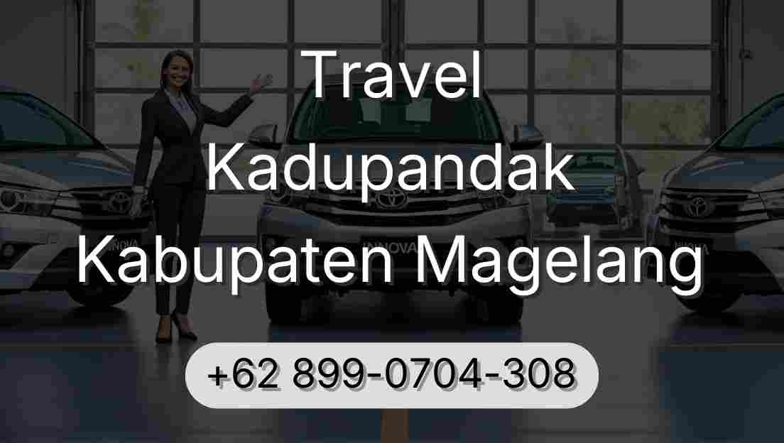 Travel Kadupandak Kabupaten Magelang