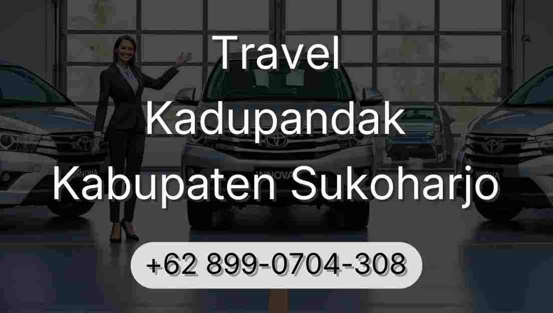 Travel Kadupandak Kabupaten Sukoharjo