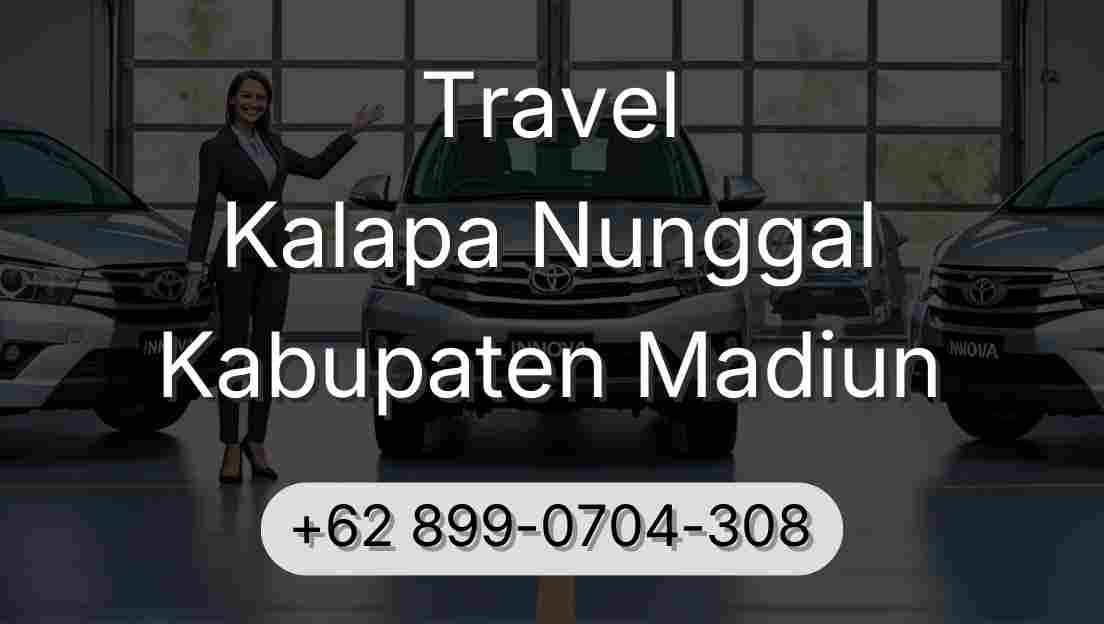 Travel Kalapa Nunggal Kabupaten Madiun