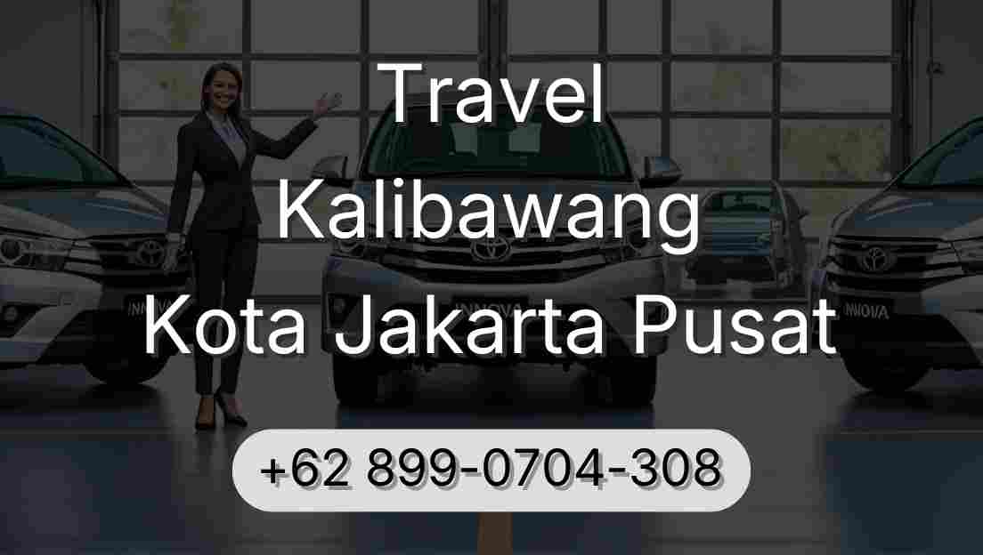 Travel Kalibawang Kota Jakarta Pusat