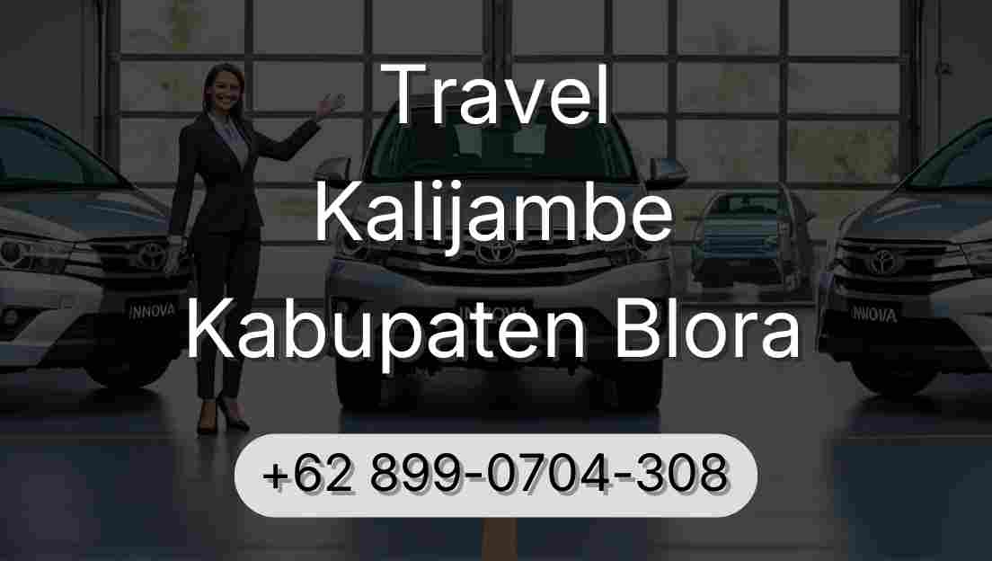 Travel Kalijambe Kabupaten Blora