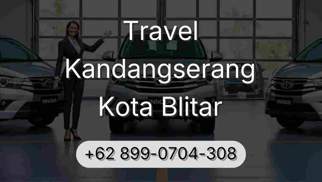 Travel Kandangserang Kota Blitar