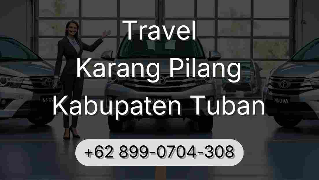 Travel Karang Pilang Kabupaten Tuban