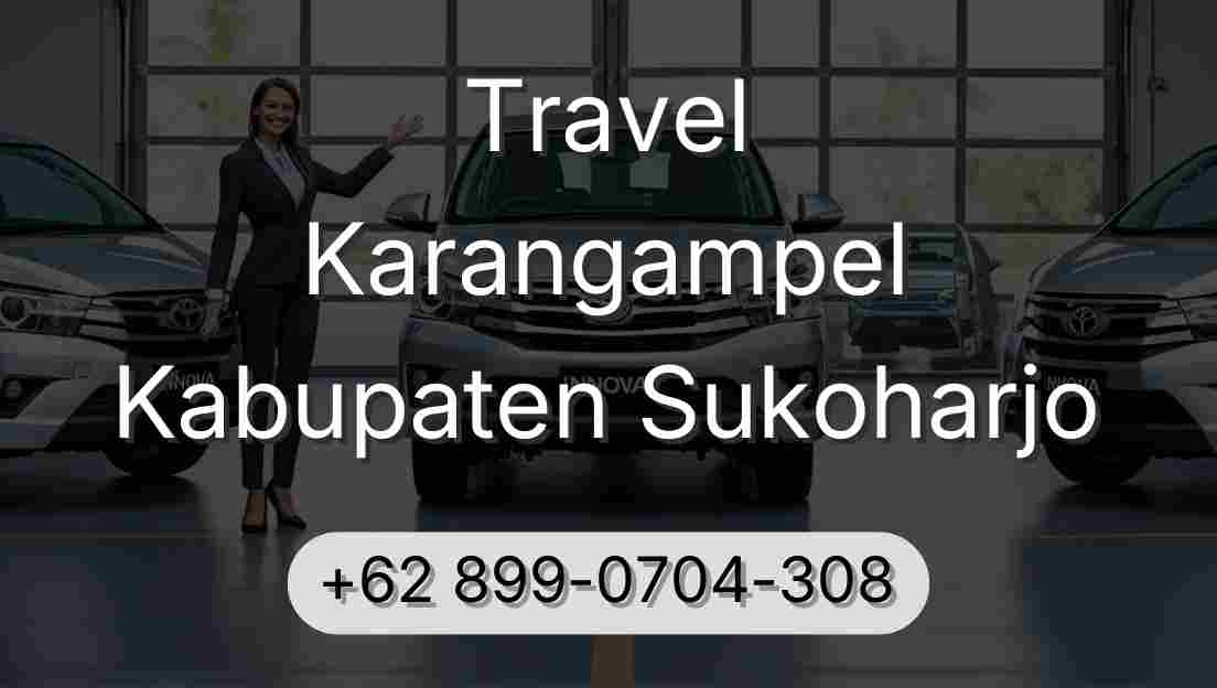 Travel Karangampel Kabupaten Sukoharjo