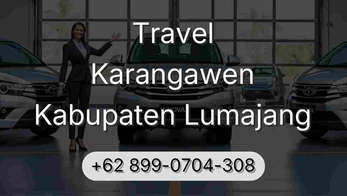 Travel Karangawen Kabupaten Lumajang