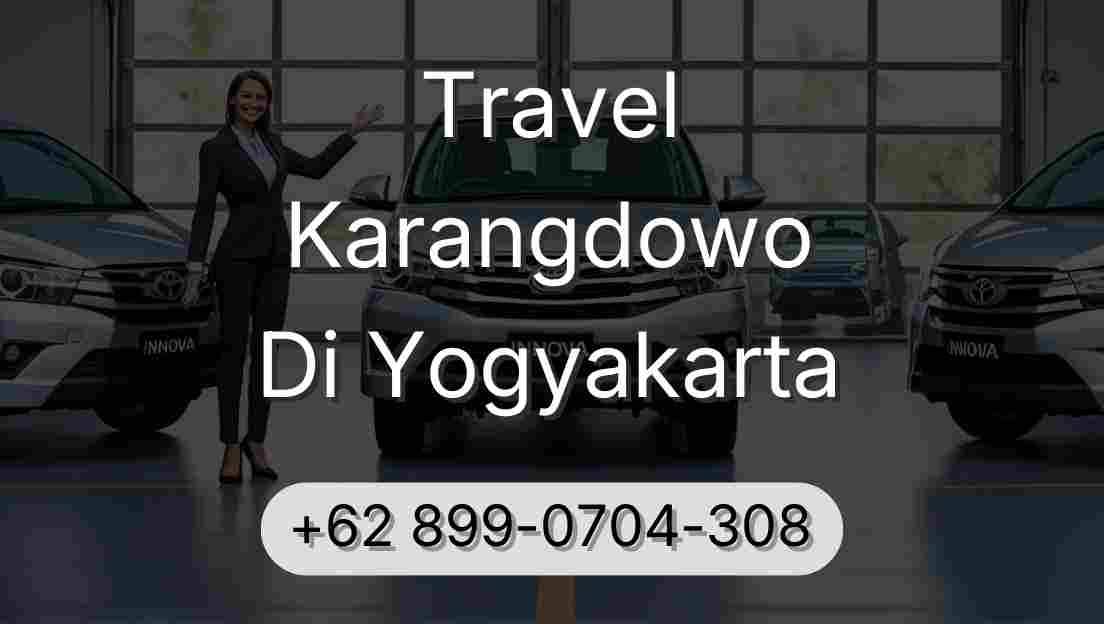 Travel Karangdowo Di Yogyakarta