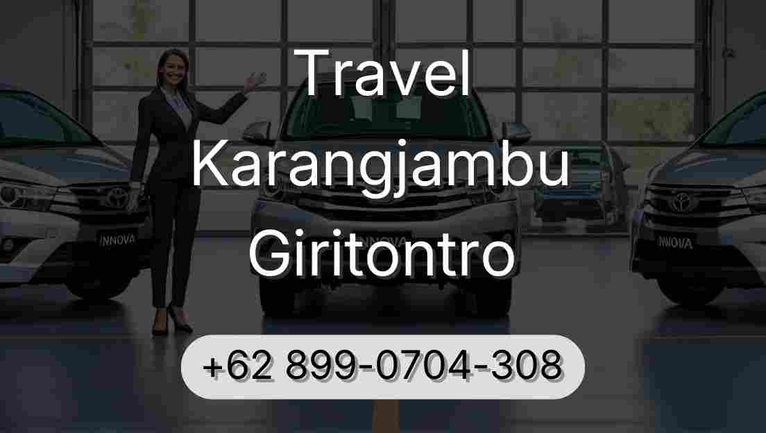 Travel Karangjambu Giritontro