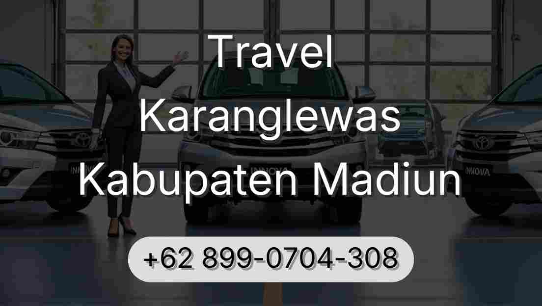 Travel Karanglewas Kabupaten Madiun