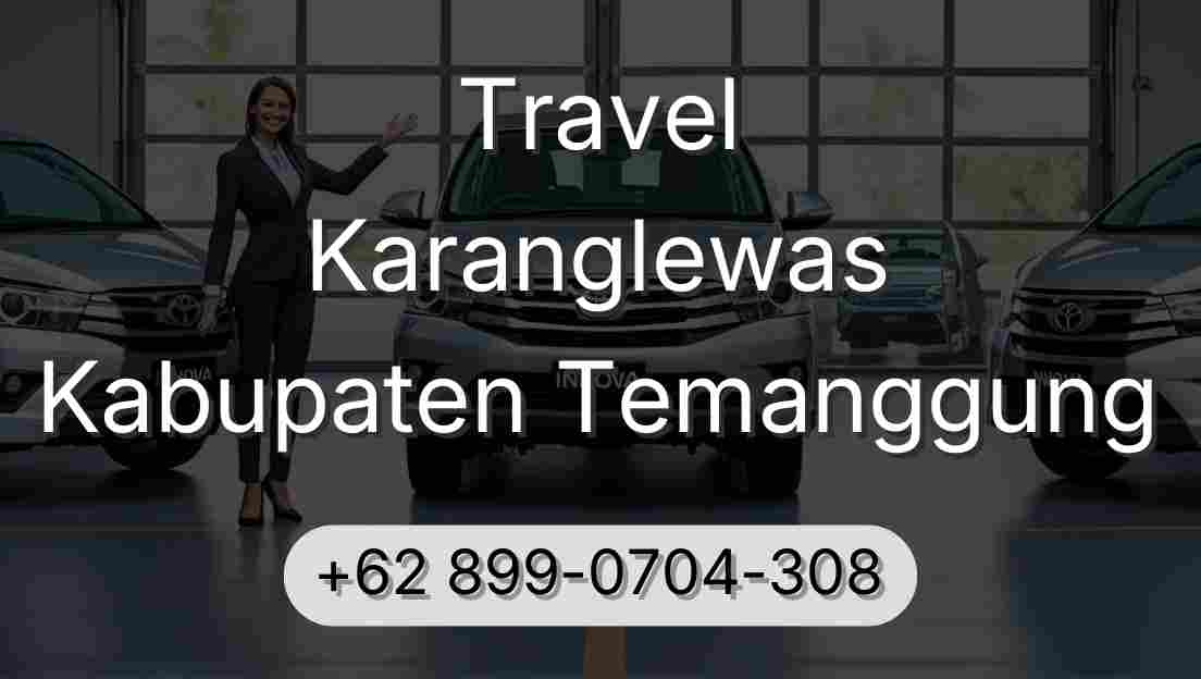 Travel Karanglewas Kabupaten Temanggung