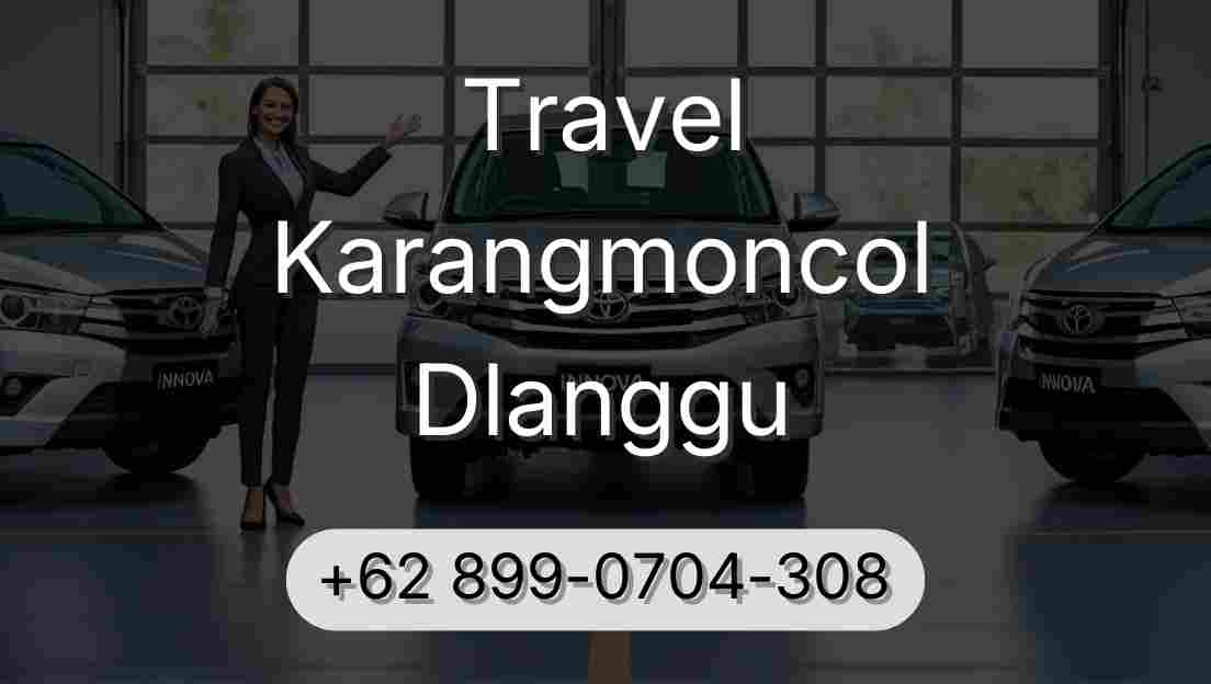 Travel Karangmoncol Dlanggu