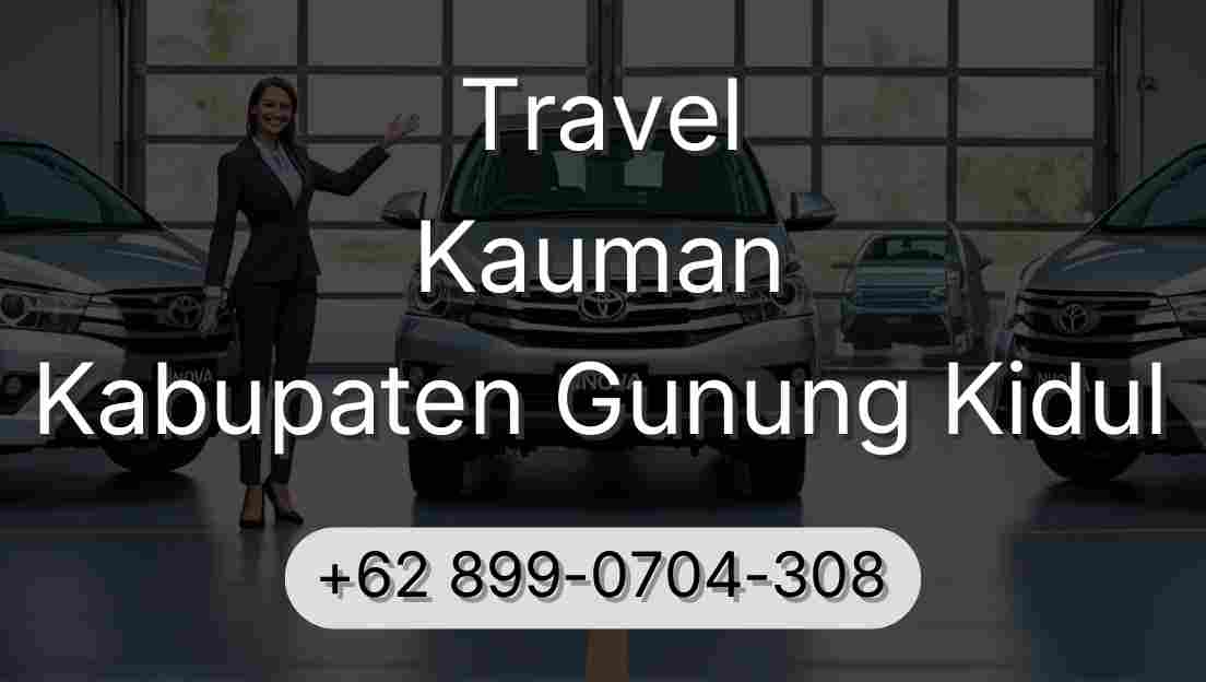 Travel Kauman Kabupaten Gunung Kidul