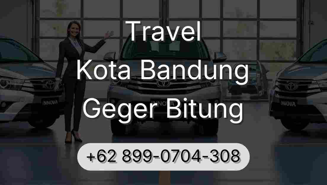Travel Kota Bandung Geger Bitung