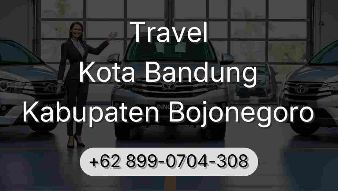 Travel Kota Bandung Kabupaten Bojonegoro