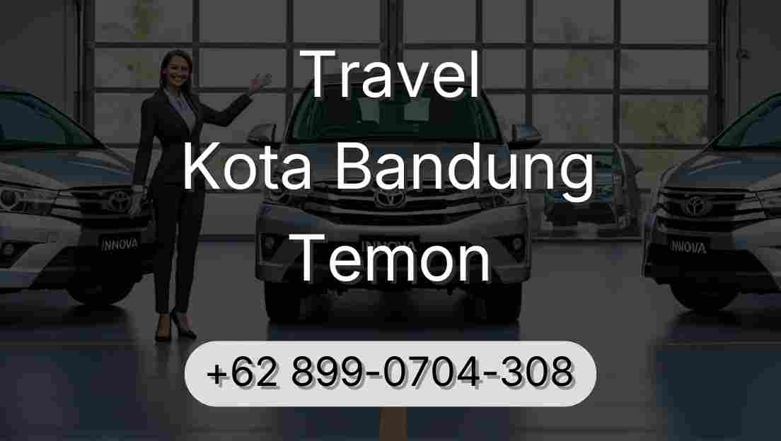 Travel Kota Bandung Temon