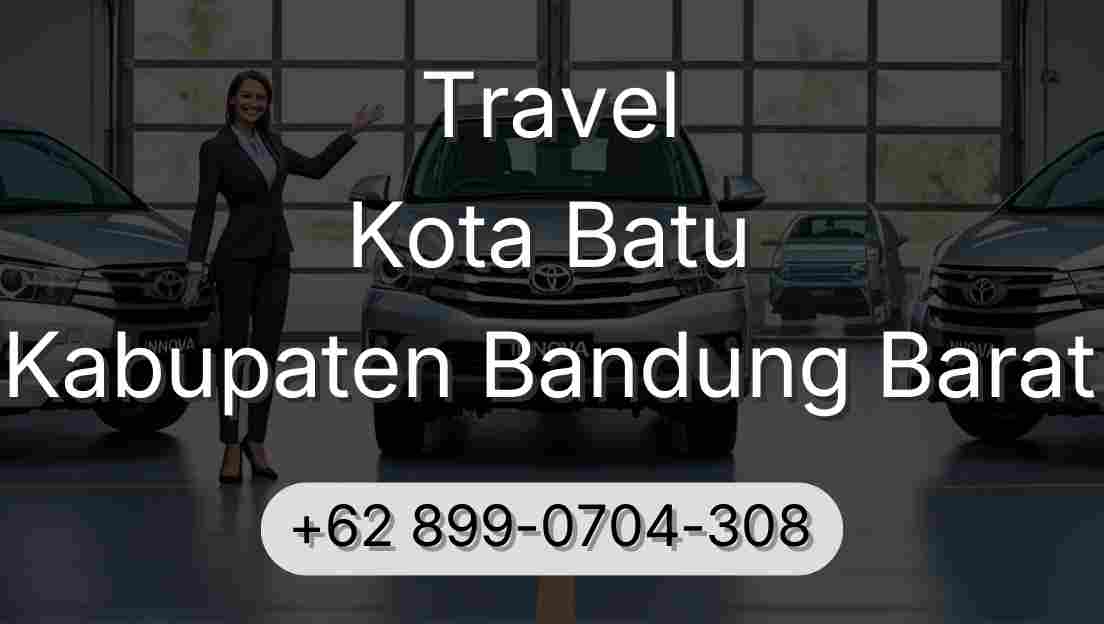 Travel Kota Batu Kabupaten Bandung Barat