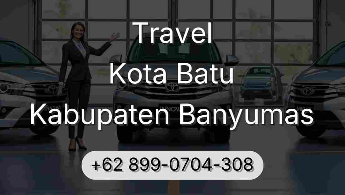 Travel Kota Batu Kabupaten Banyumas