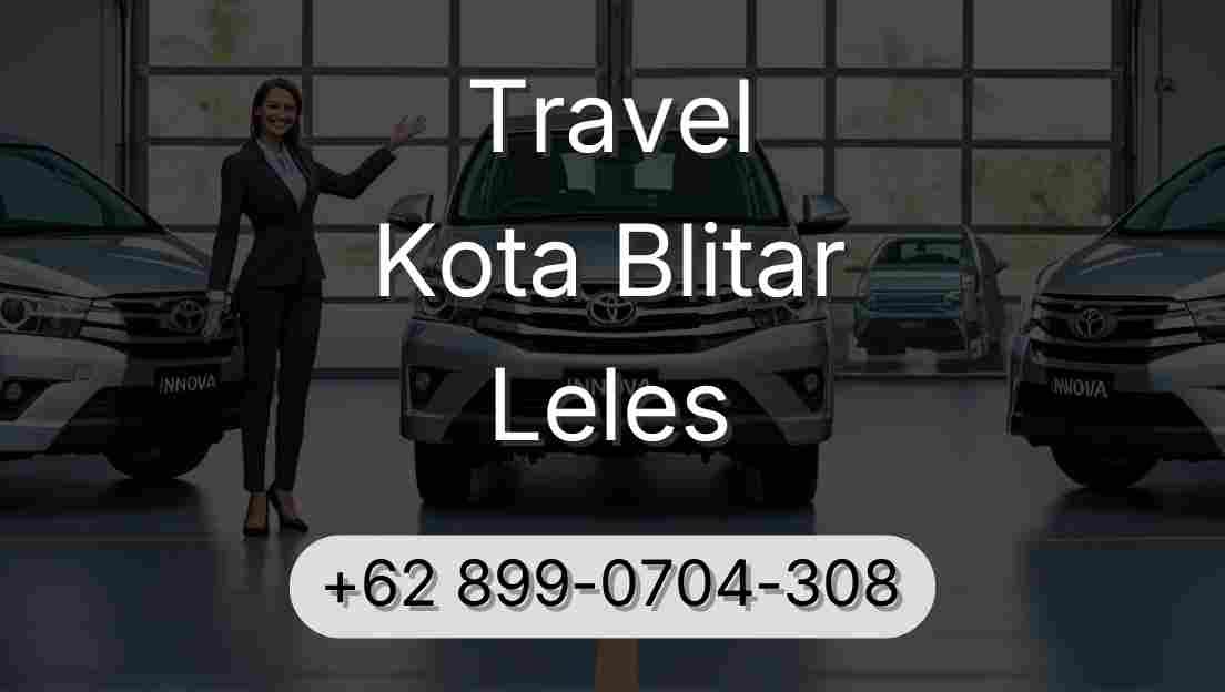 Travel Kota Blitar Leles