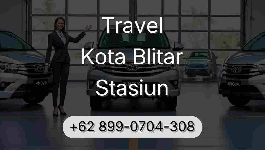 Travel Kota Blitar Stasiun